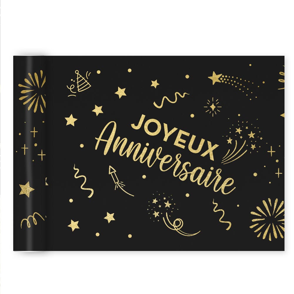 Chemin de table happy party