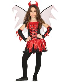 Costume diablesse fille -taille 5-6 ans