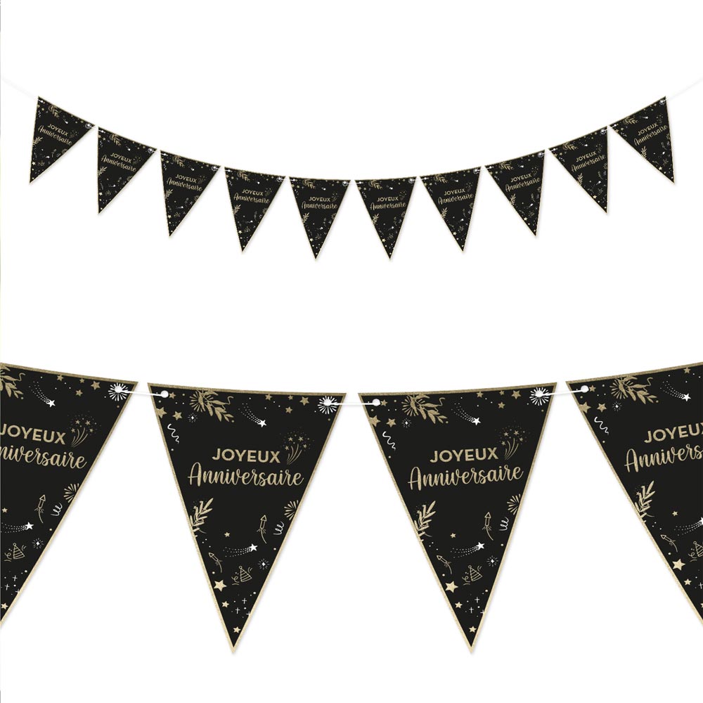 Guirlande Fanions Happy Party