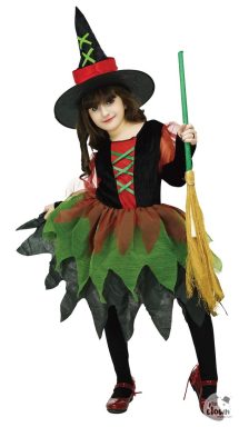 Déguisement fée sorcière -taille 7-9 ans