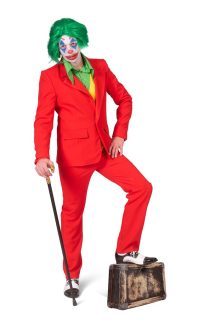 Costume joker rouge- taille 48