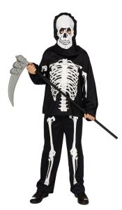 Costume squelette( taille 116)