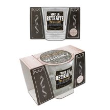 Verre whisky retraite