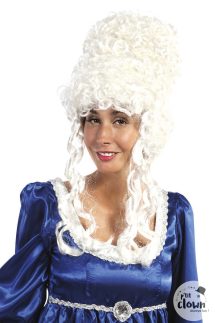 Perruque marquise blanche