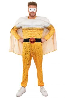 Déguisement super biere blonde taille m/l