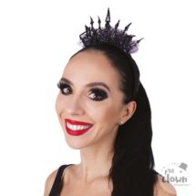 Serre tête princesse noir