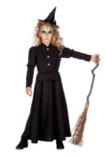 Costume sorcière noire - taille 116