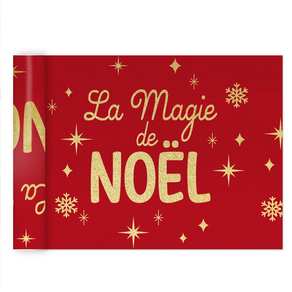 Chemin de table Noël