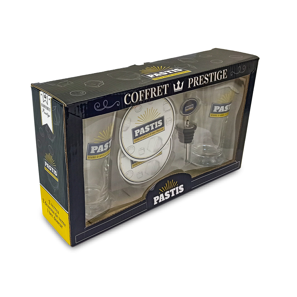 Coffret prestige pastis