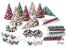 Kit cotillons 10 personnes multicolores