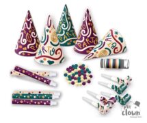 Kit cotillons 5 personnes multicolores