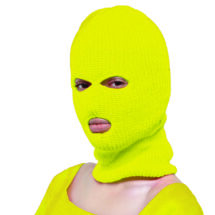 Cagoule fluo jaune