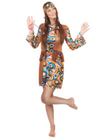 Costume hippie femme / taille M