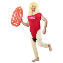 Deguisement maitre nageur sauveteur - taille unique