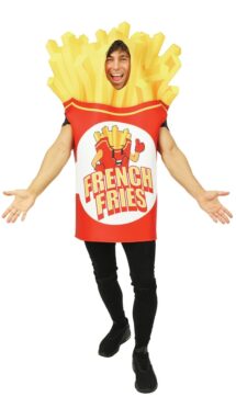 deguisement frite-taille unique