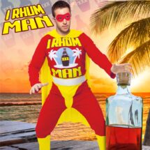 Déguisement rhum man- taille unique