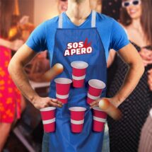 Tablier bière pong