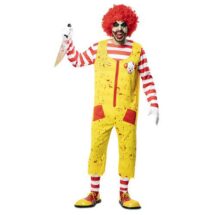 Costume clown tueur- taille unique