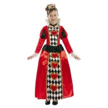 Costume reine de coeur- taille 105-121 cm