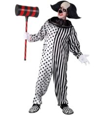 Déguisement Clown tueur blanc - taille l