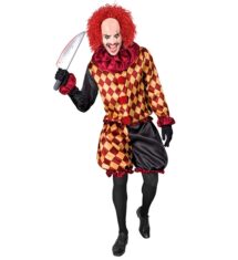 Costume clown horreur homme- taille s