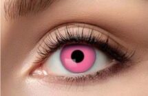 Lentilles fantaisie pink manga