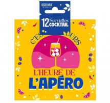 Serviettes heure de l'apéro