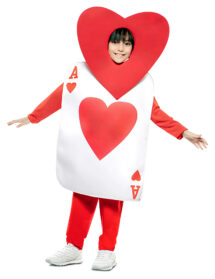 Déguisement As de coeur enfant- taille unique