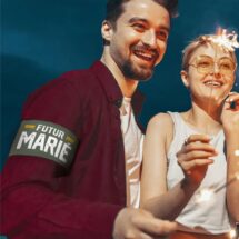 Brassard futur marié