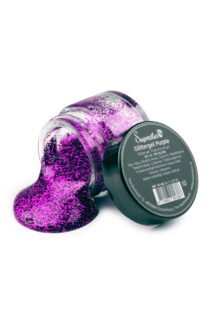 Gel paillette fuschia