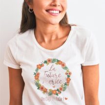 T shirt future mariée TU