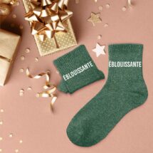 Chaussettes paillettes éblouissante