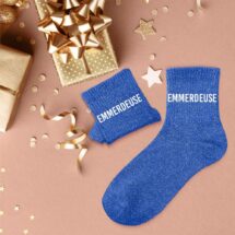 Chaussettes paillettes emmerdeuse