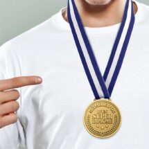 Medaille d'or d'un super diplomé