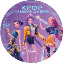 8 Assiettes K-pop demon hunters