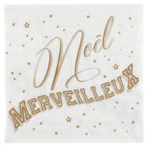 Serviette joyeux noël