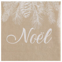 Serviette joyeux noël