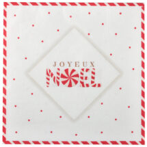 Serviette joyeux noël