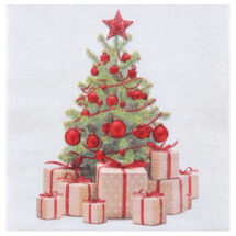 Serviette sapin noël