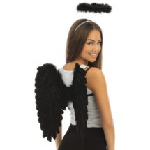 Auréole d'ange noir